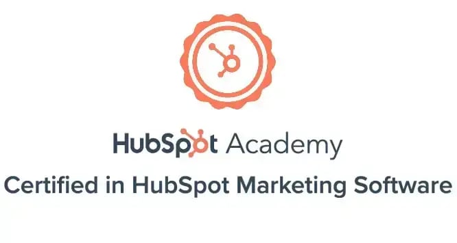 Certified in HubSpot Marketing Software